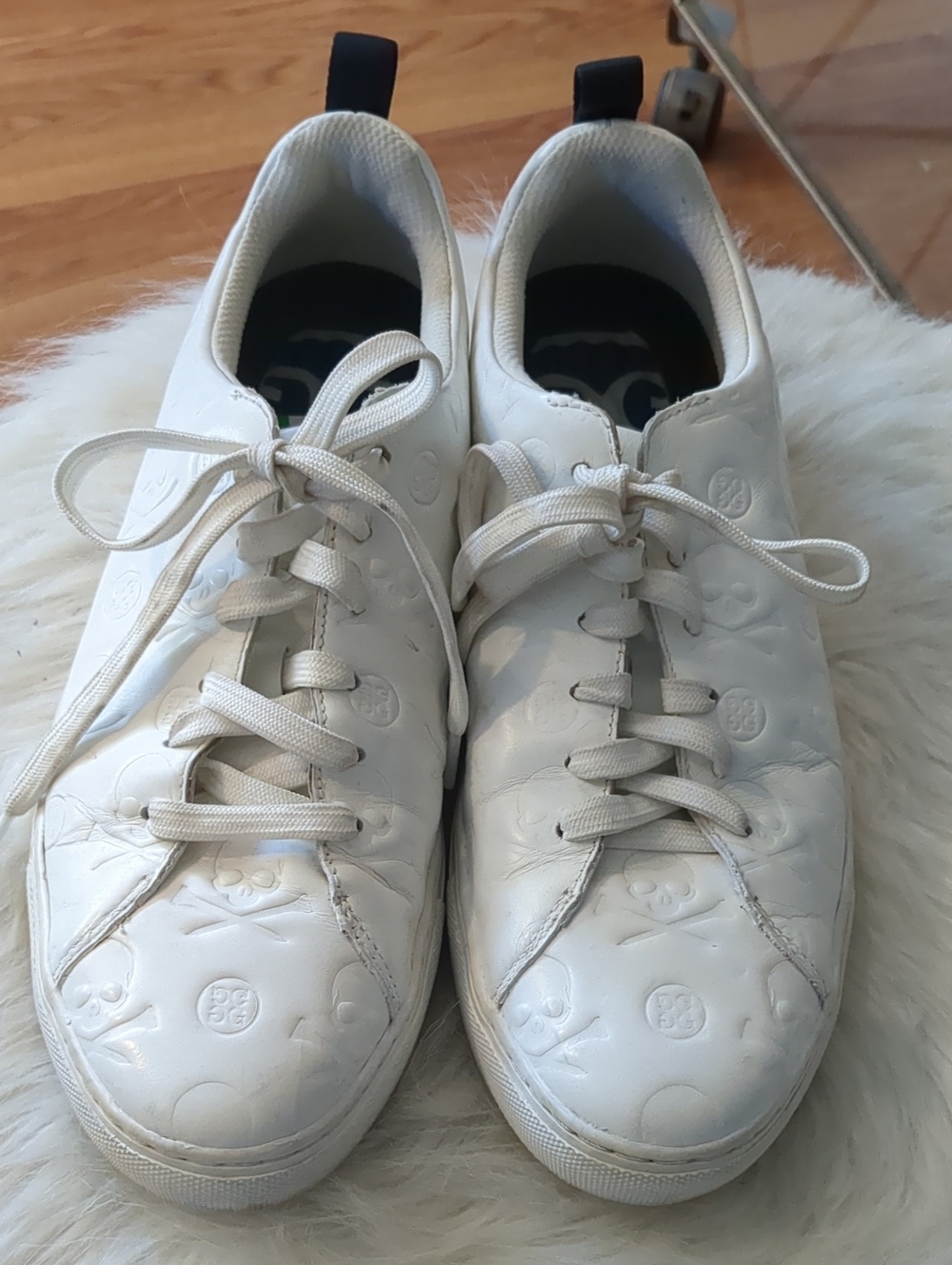 G/FORE Men's Disruptor Streetwear Waterproof Leather Golf Shoes Skull Size 11